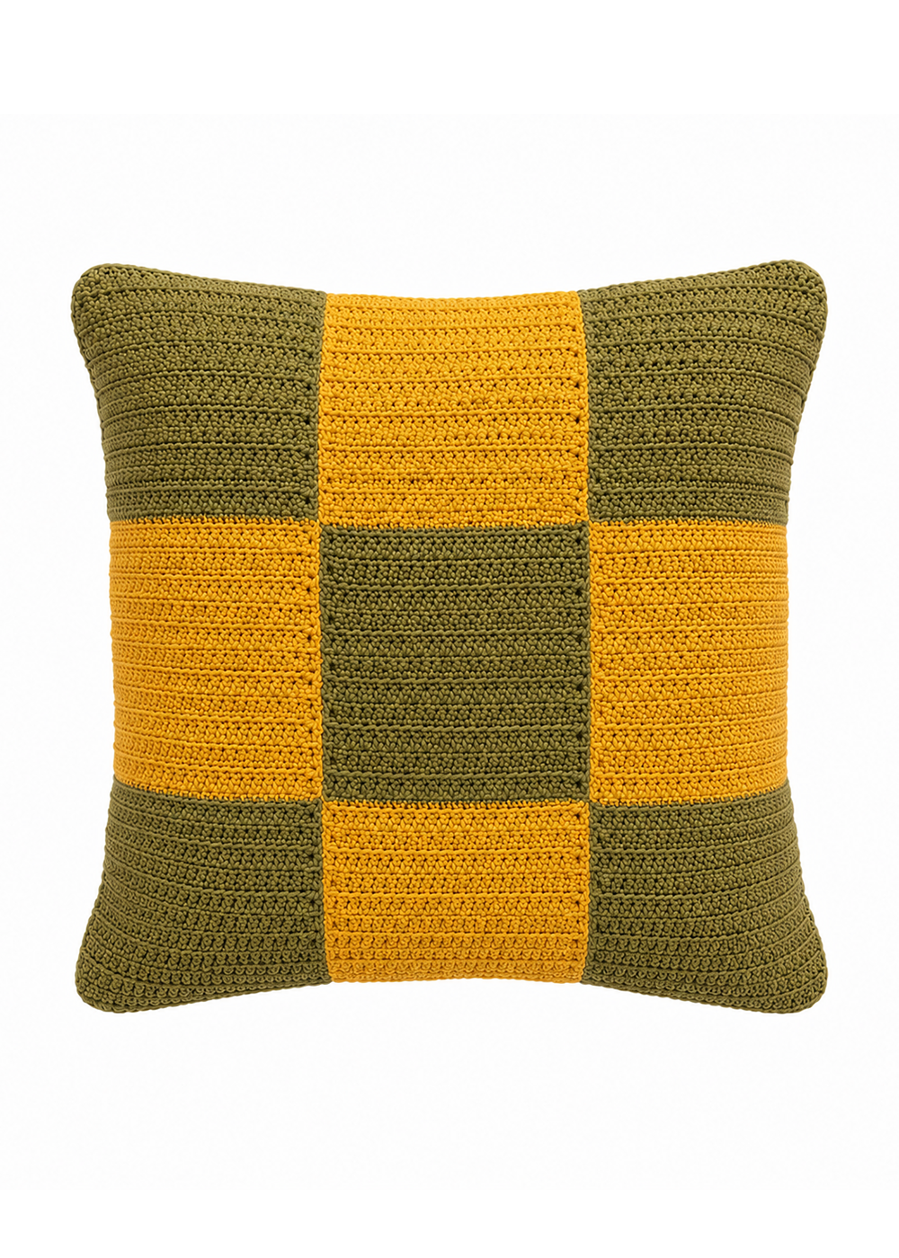 Meadow Kroşe Damalı Kırlent