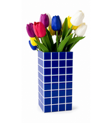 Cobalt Mosaic Vazo