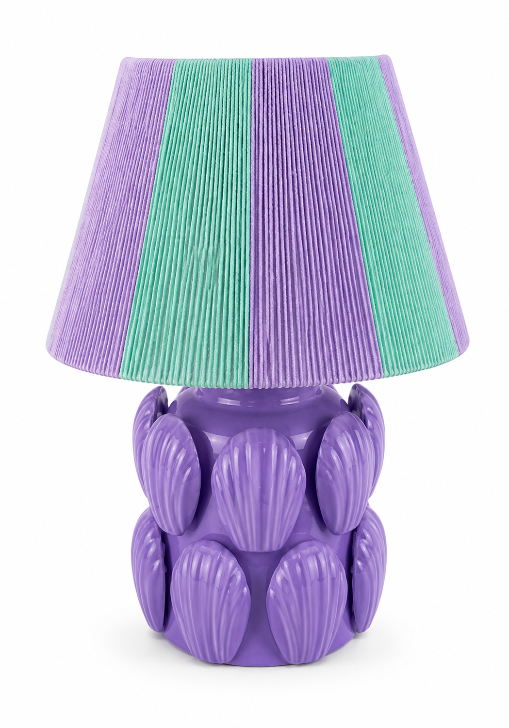 Lavender Shell Abajur
