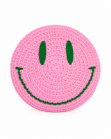 Happy Face Baby Pink Dekoratif Kırlent