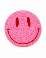 Happy Face Pink Dekoratif Kırlent