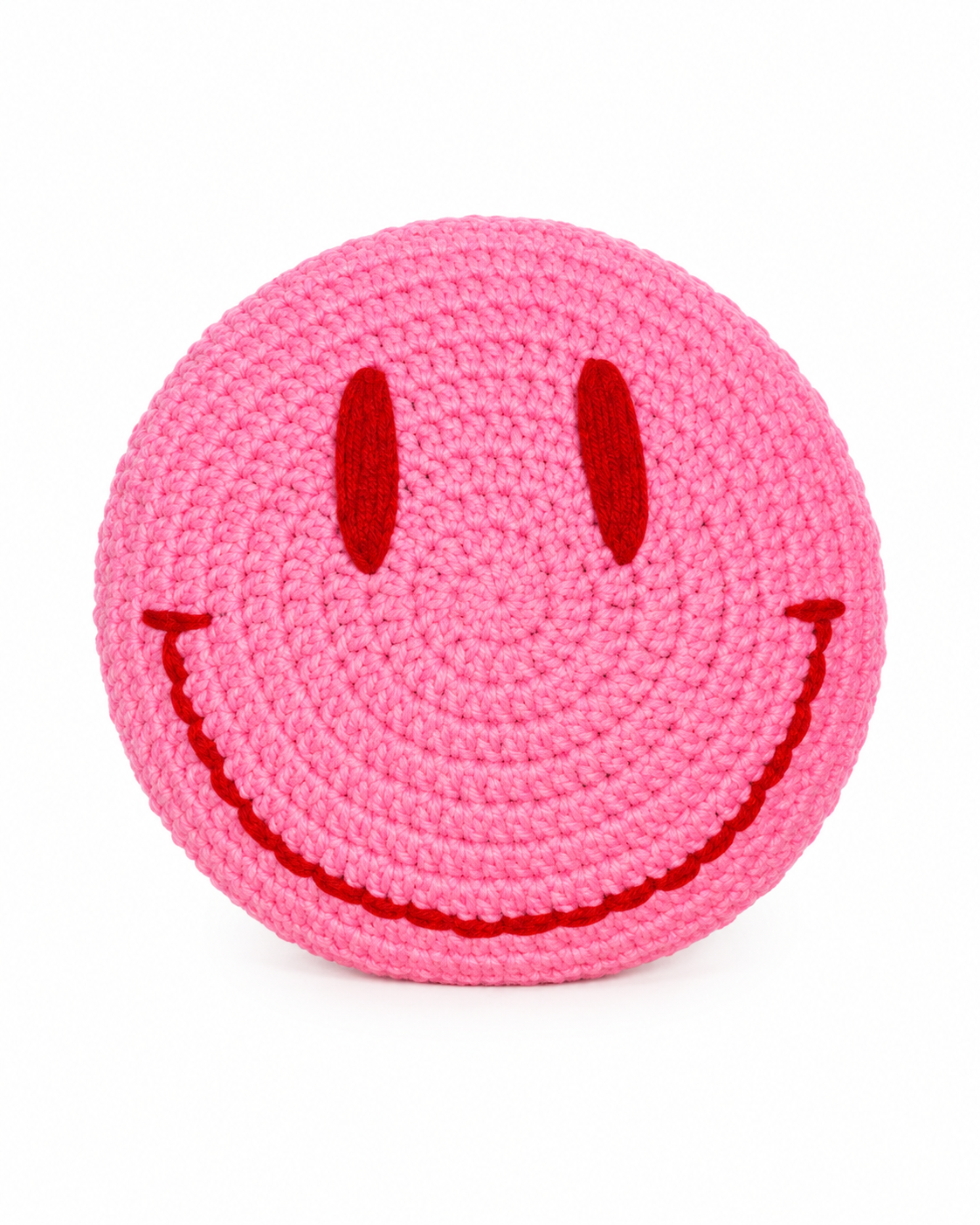 Happy Face Pink Dekoratif Kırlent
