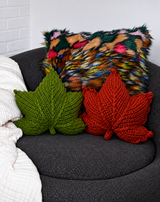 Moss Leaf Kroşe Kırlent