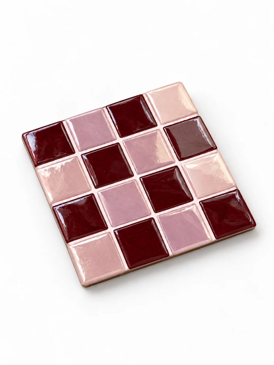 Berry Blush Mosaic Bardak Altlığı