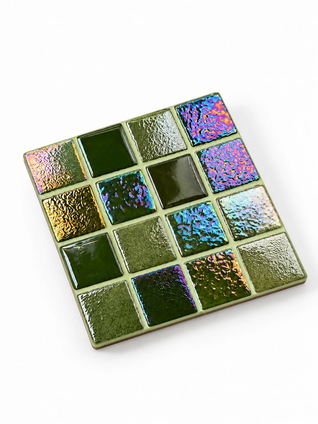 Green Mosaic Bardak Altlığı