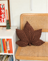 Cocoa Leaf Kroşe Kırlent