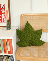 Moss Leaf Kroşe Kırlent