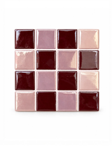 Berry Blush Mosaic Bardak Altlığı