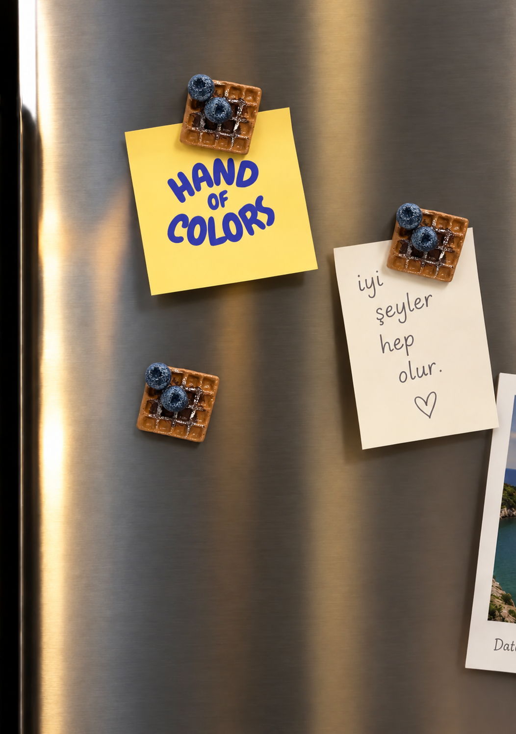 Blueberry Waffle Magnet