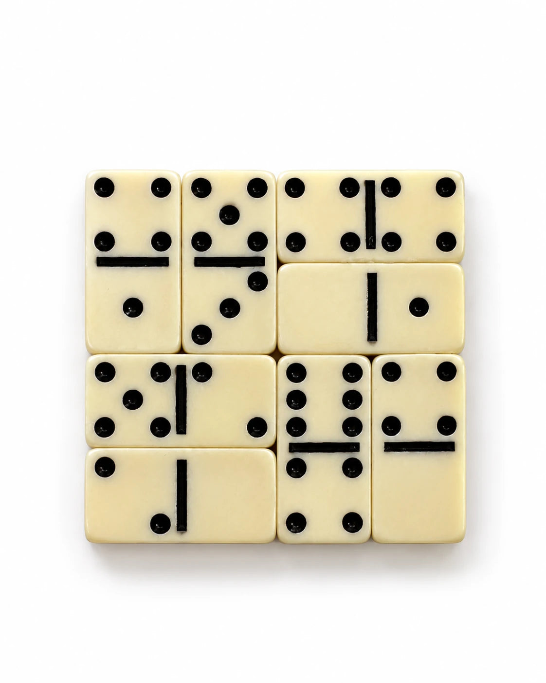 Black & White Domino Altlığı 2'li Set