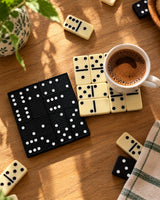 Black & White Domino Altlığı 2'li Set