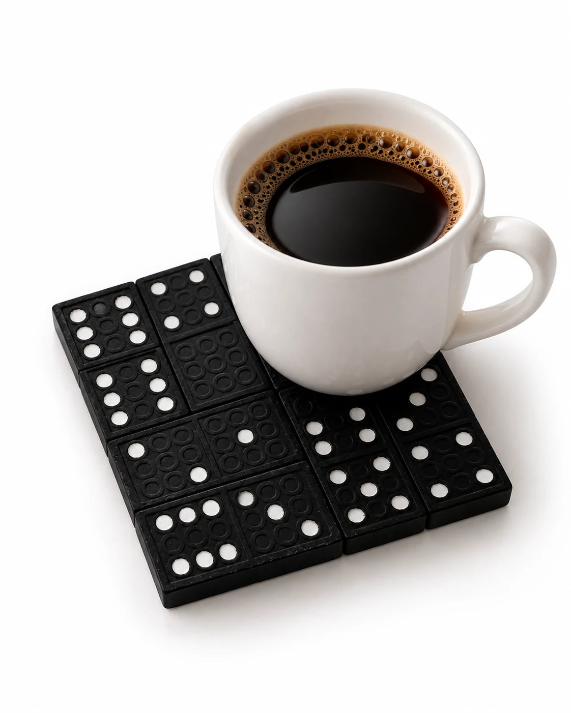 Black Domino Bardak Altlığı