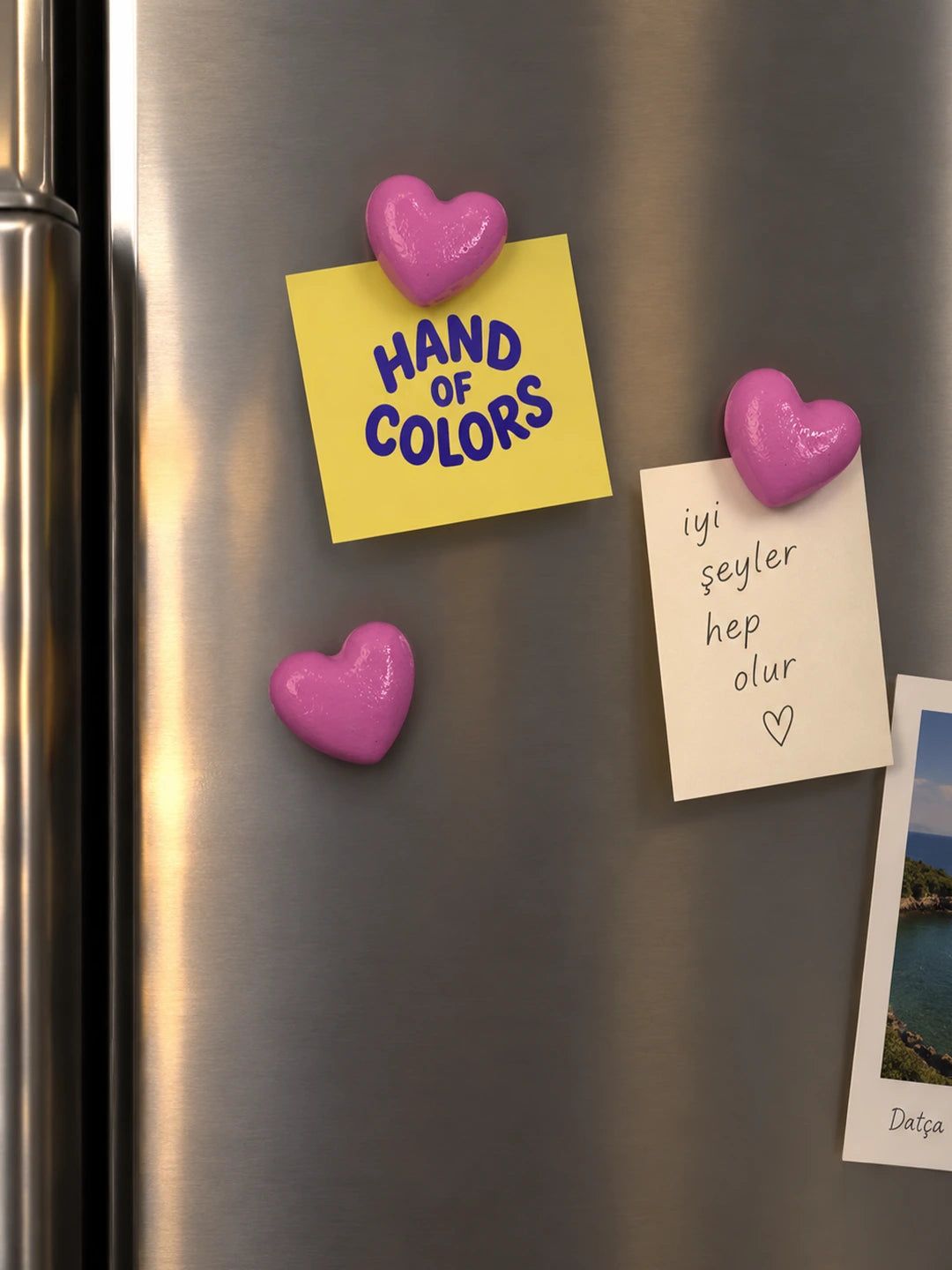 Pink Heart Magnet