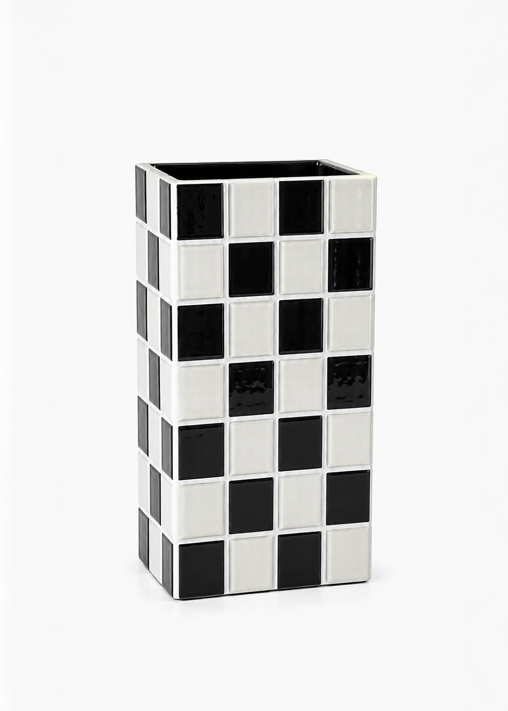 Monochrome Mosaic Vazo