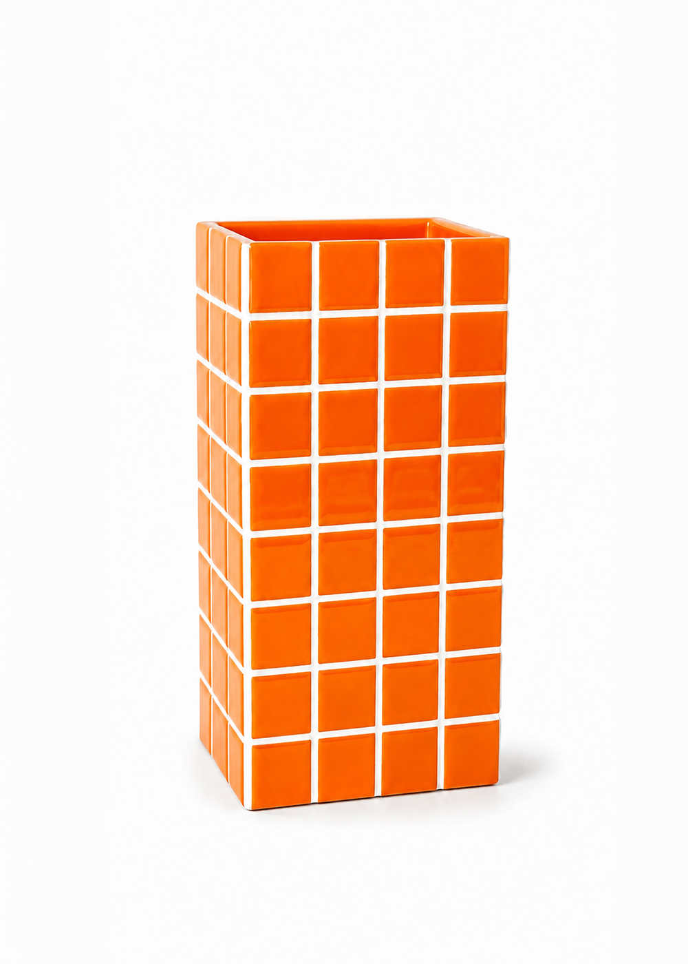 Tangerine Mosaic Vazo