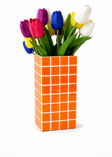 Tangerine Mosaic Vazo